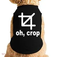 Oh Crop Math Geek Doggie Tank thumb 0