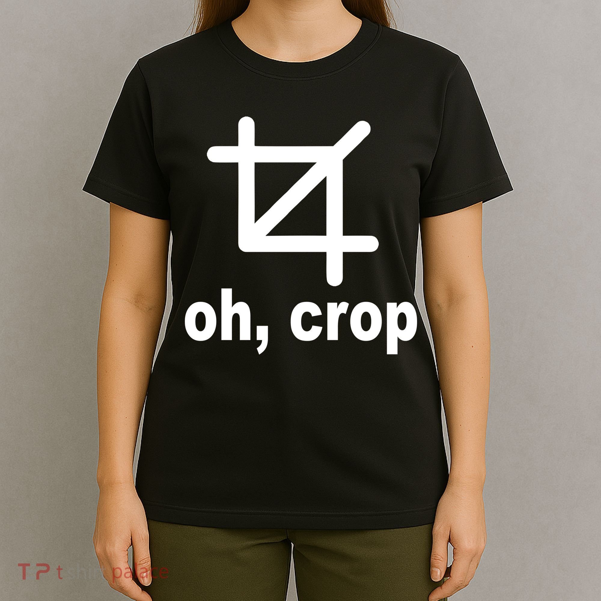 Oh Crop Math Geek T-Shirt