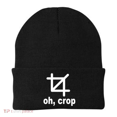Oh Crop Math Geek Beanie