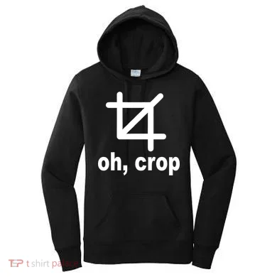 Oh Crop Math Geek Women's Hoodie
