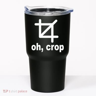 Oh Crop Math Geek Tumbler