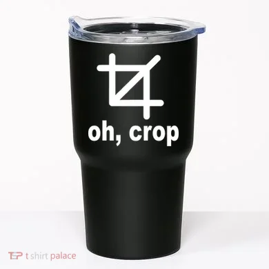 Oh Crop Math Geek Tumbler