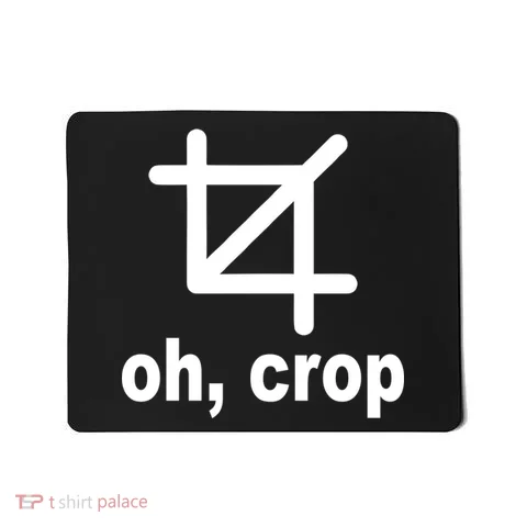Oh Crop Math Geek Mousepad in the selected color