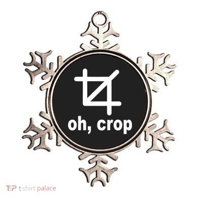 Oh Crop Math Geek Ornament