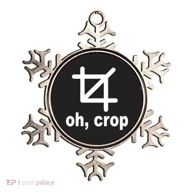 Oh Crop Math Geek Ornament