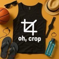 Oh Crop Math Geek Tank Top thumb 4