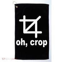 Oh Crop Math Geek Golf Towel thumb 0