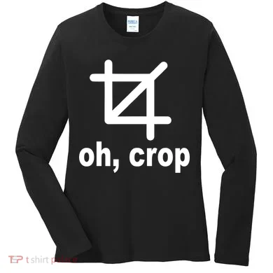 Oh Crop Math Geek Women's Long Sleeve Shirt