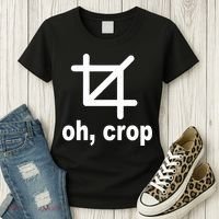 Oh Crop Math Geek Women's T-Shirt thumb 3