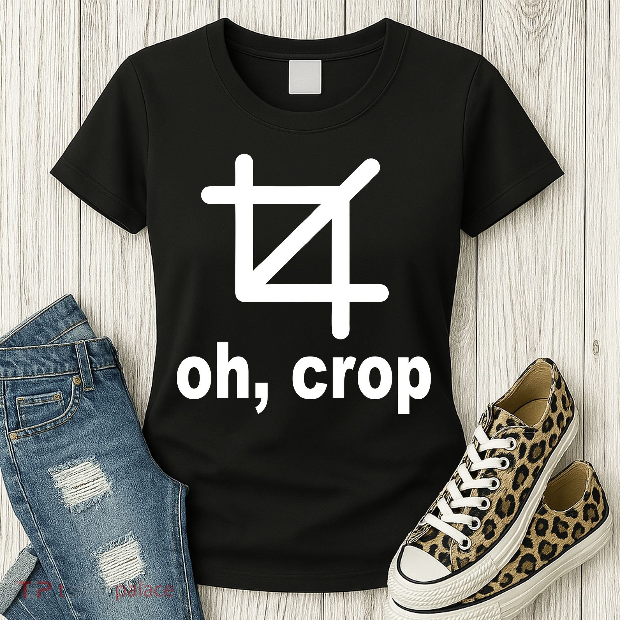 Oh Crop Math Geek Women's T-Shirt