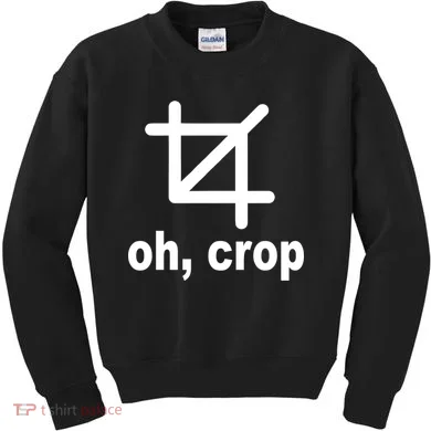 Oh Crop Math Geek Kids Sweatshirt