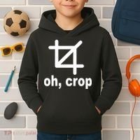 Oh Crop Math Geek Kids Hoodie thumb 2