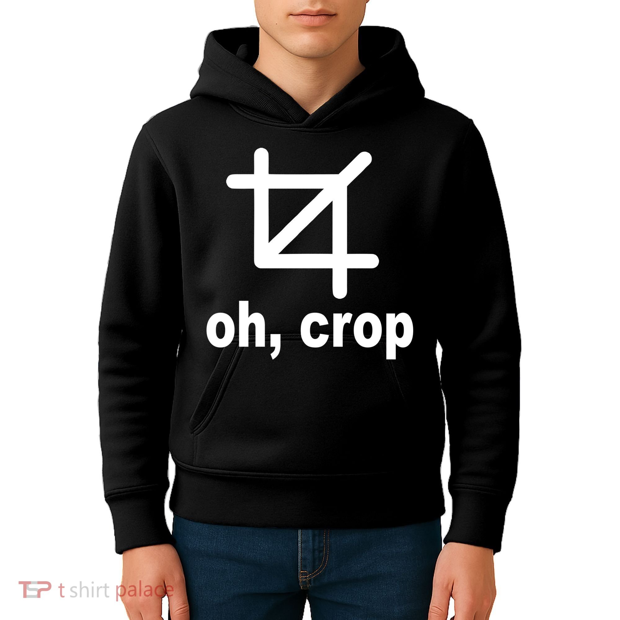 Oh Crop Math Geek Kids Hoodie