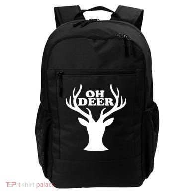 Oh Deer Funny Christmas Backpack