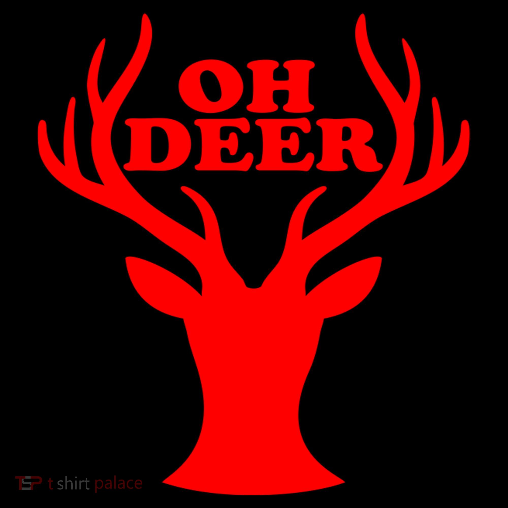 Oh Deer Funny Christmas Coffee Mug