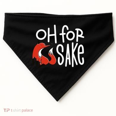 Oh For Fox Sake USA-Made Doggie Bandana