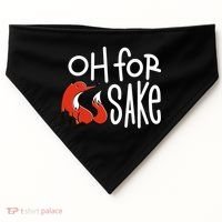 Oh For Fox Sake USA-Made Doggie Bandana thumb 0