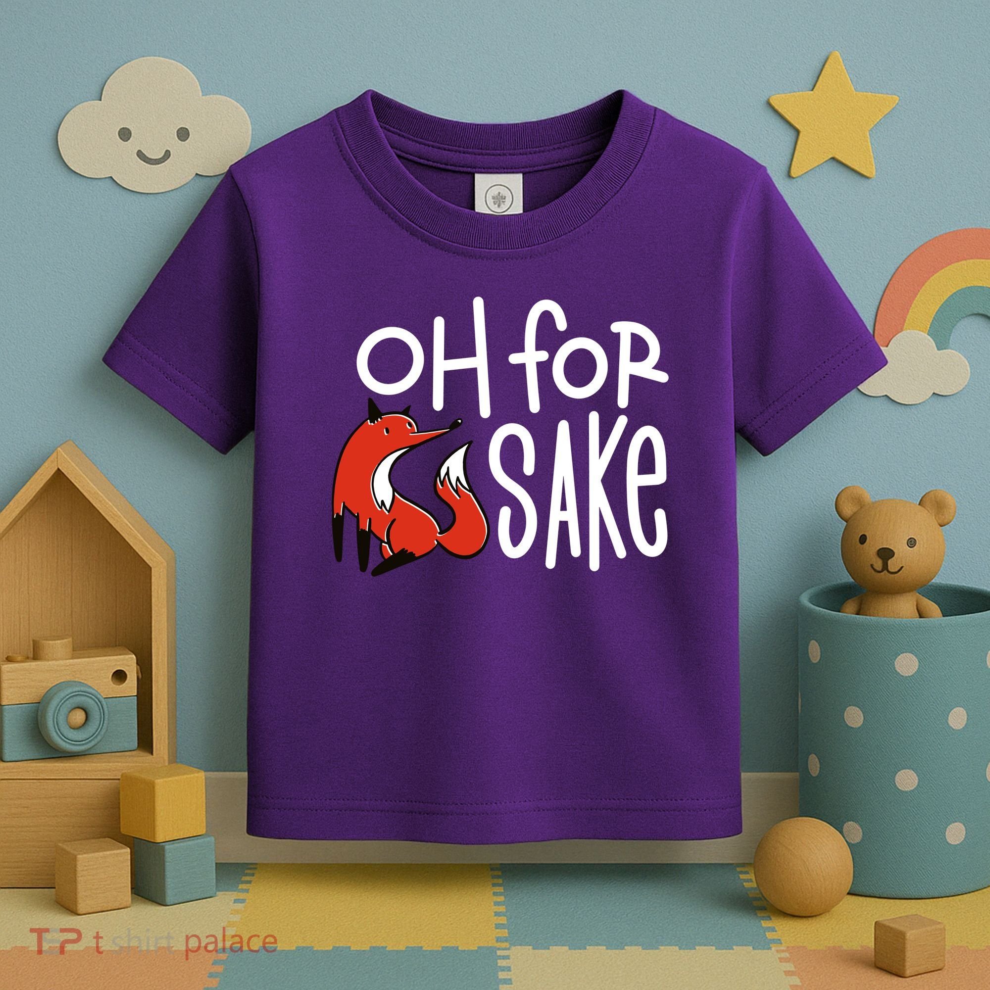 Oh For Fox Sake Toddler T-Shirt