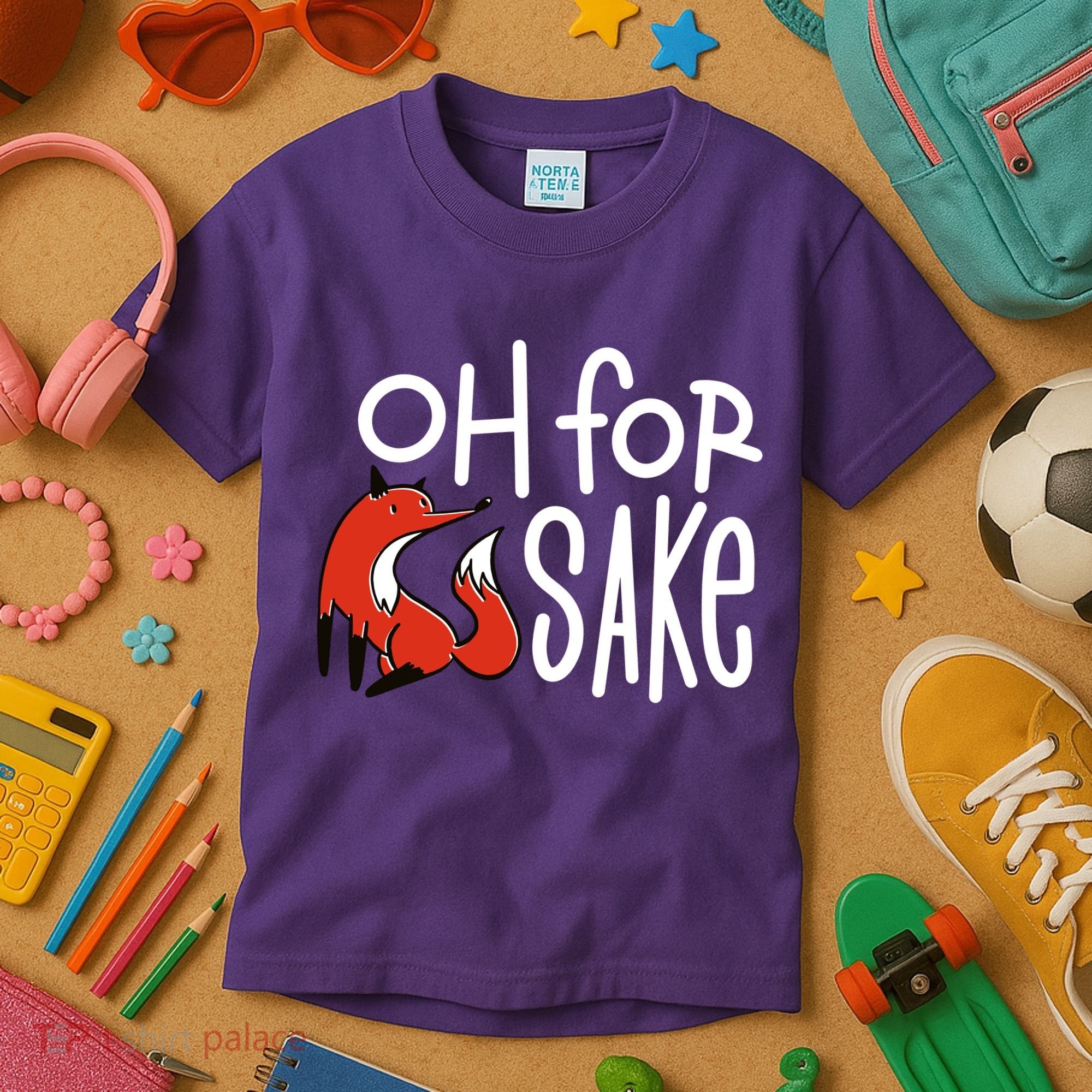 Oh For Fox Sake Kids T-Shirt