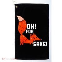 Oh For Fox Shake! Golf Towel thumb 0