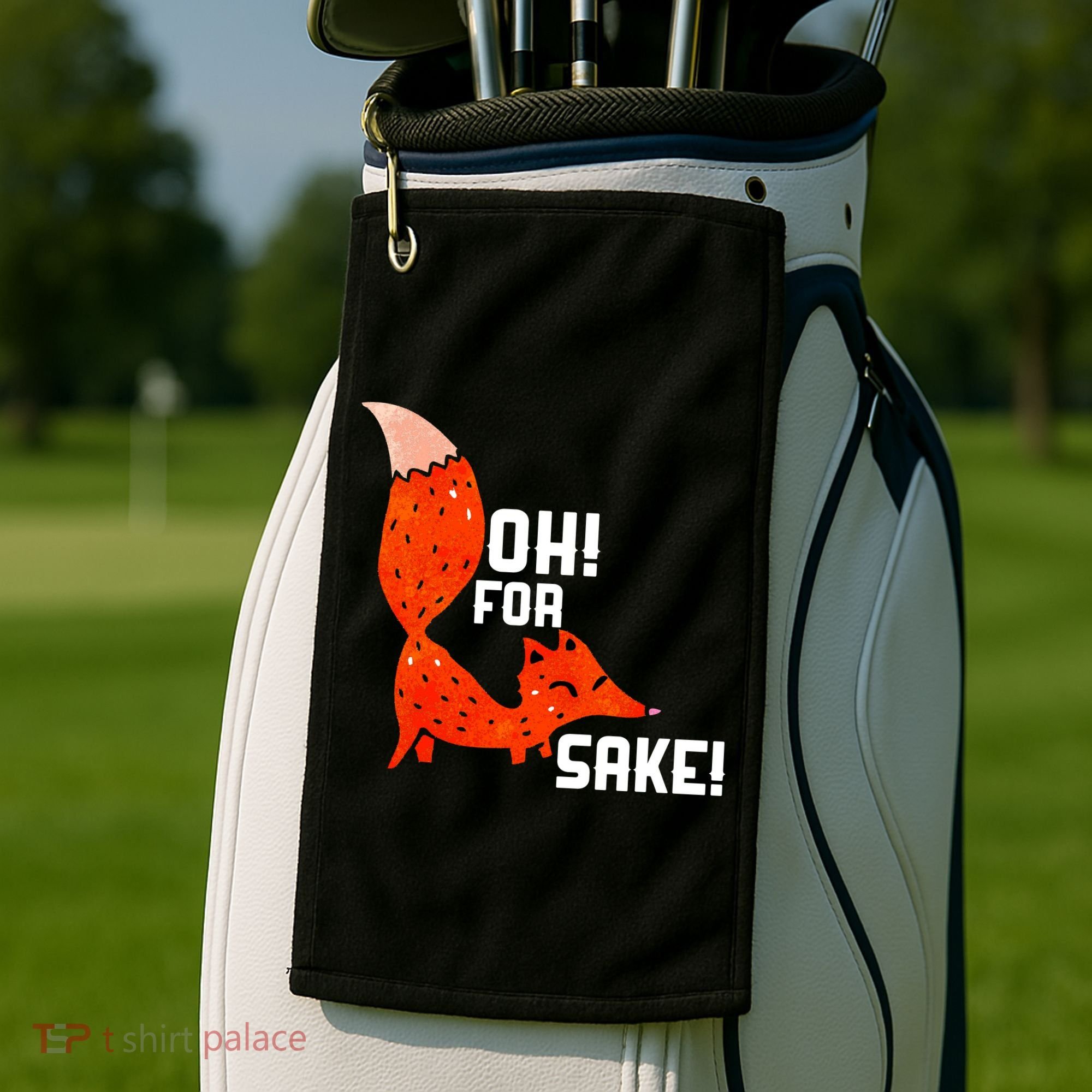 Oh For Fox Shake! Golf Towel
