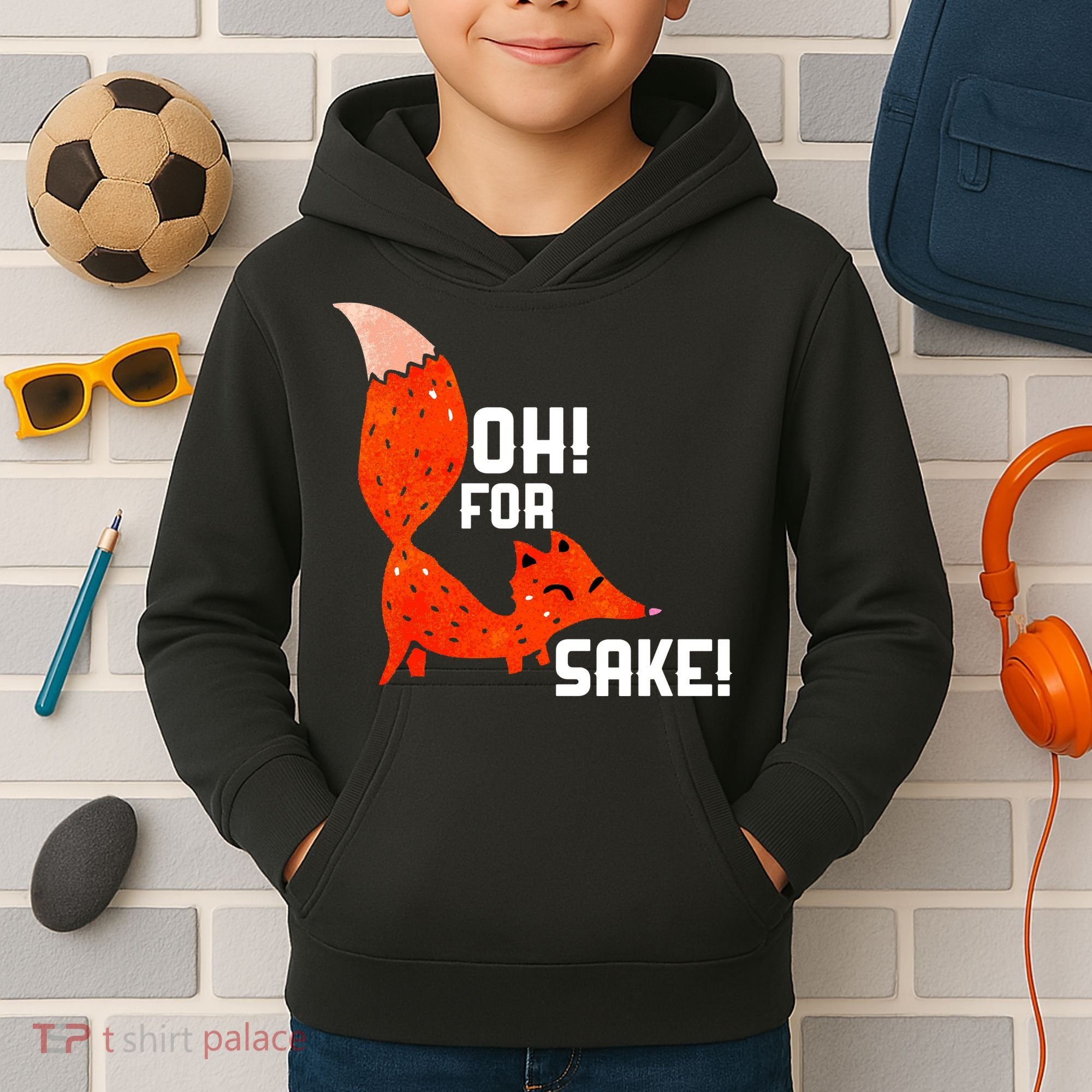 Oh For Fox Shake! Kids Hoodie