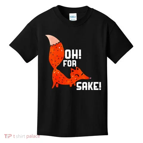 Oh For Fox Shake! Kids T-Shirt in the selected color