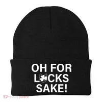 Oh For Lucks Sake Beanie thumb 0