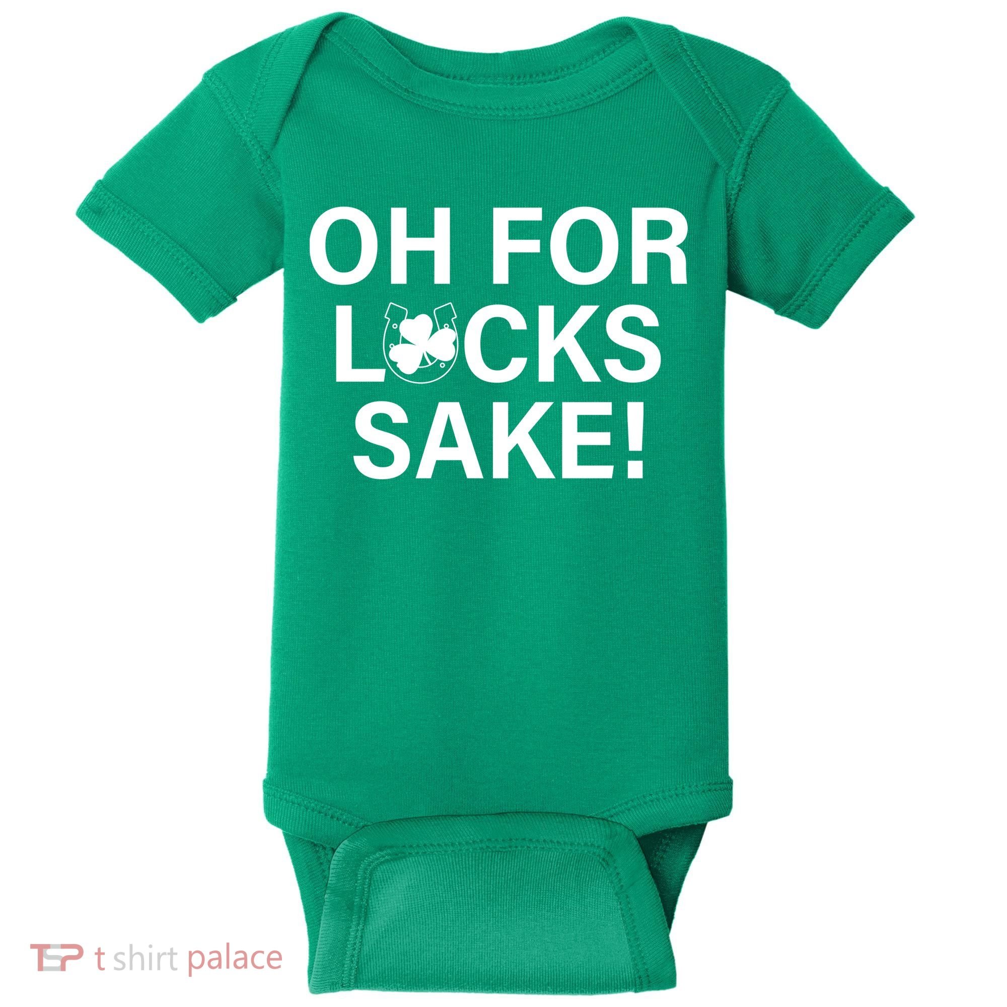 Oh For Lucks Sake Baby Bodysuit
