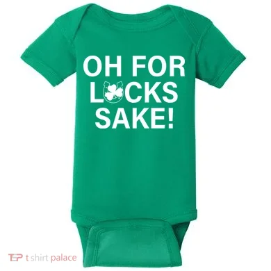 Oh For Lucks Sake Baby Bodysuit