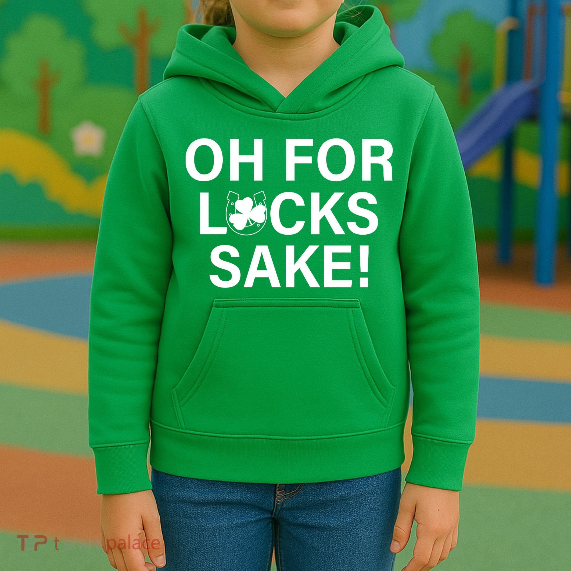 Oh For Lucks Sake Kids Hoodie