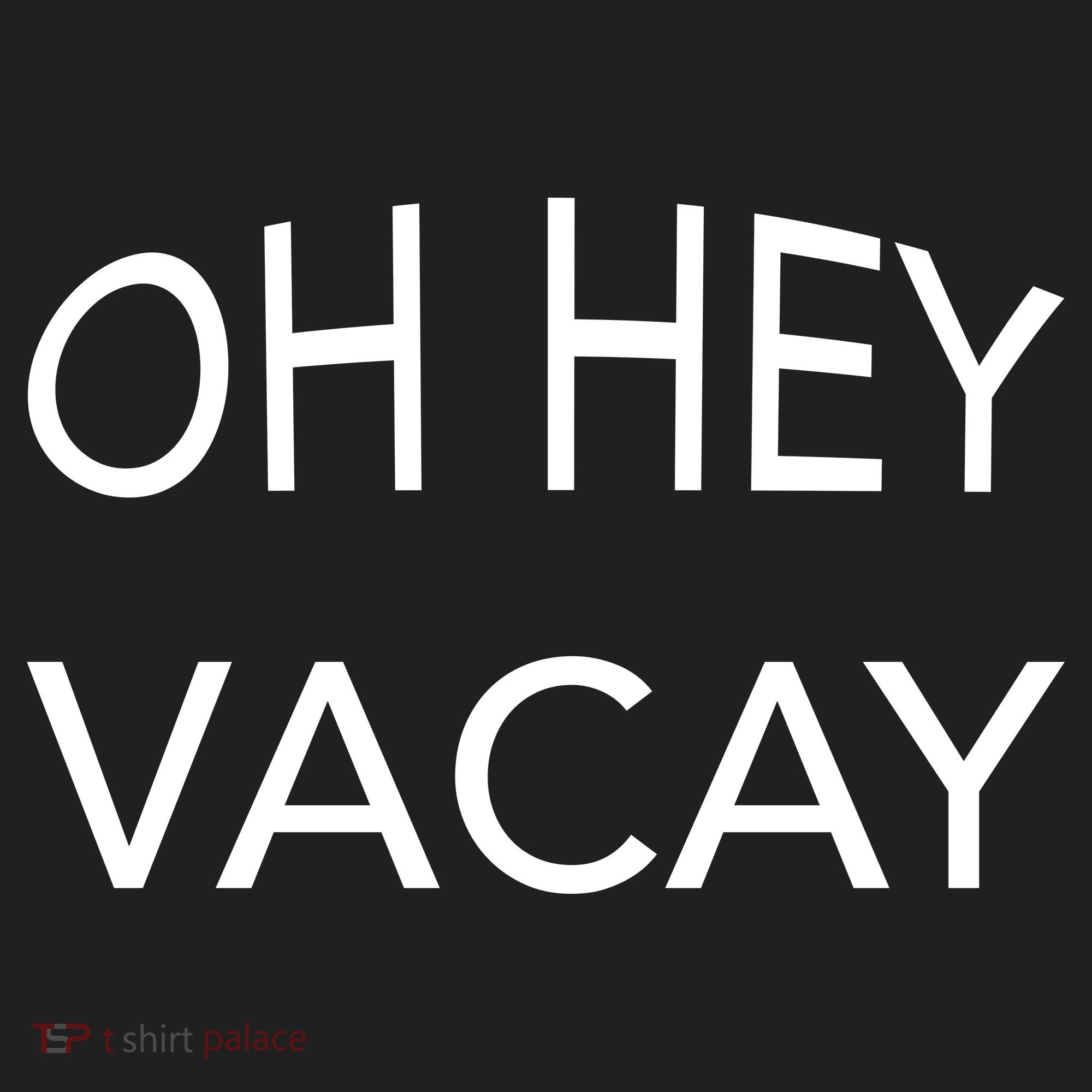 Oh Hey Vacay Golf Towel