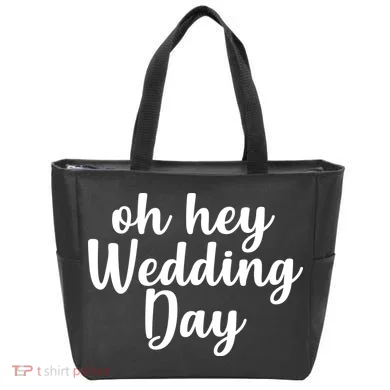 Oh Hey Wedding Day Tote Bag