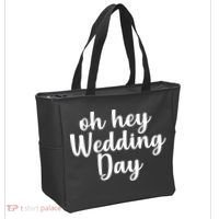 Oh Hey Wedding Day Tote Bag thumb 2