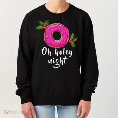 Oh Holey Night Donut Women's Sweatshirt