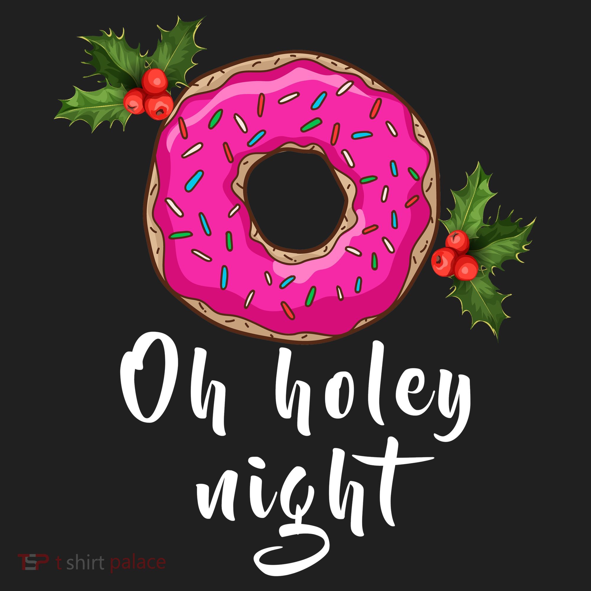 Oh Holey Night Donut Women's Sweatshirt