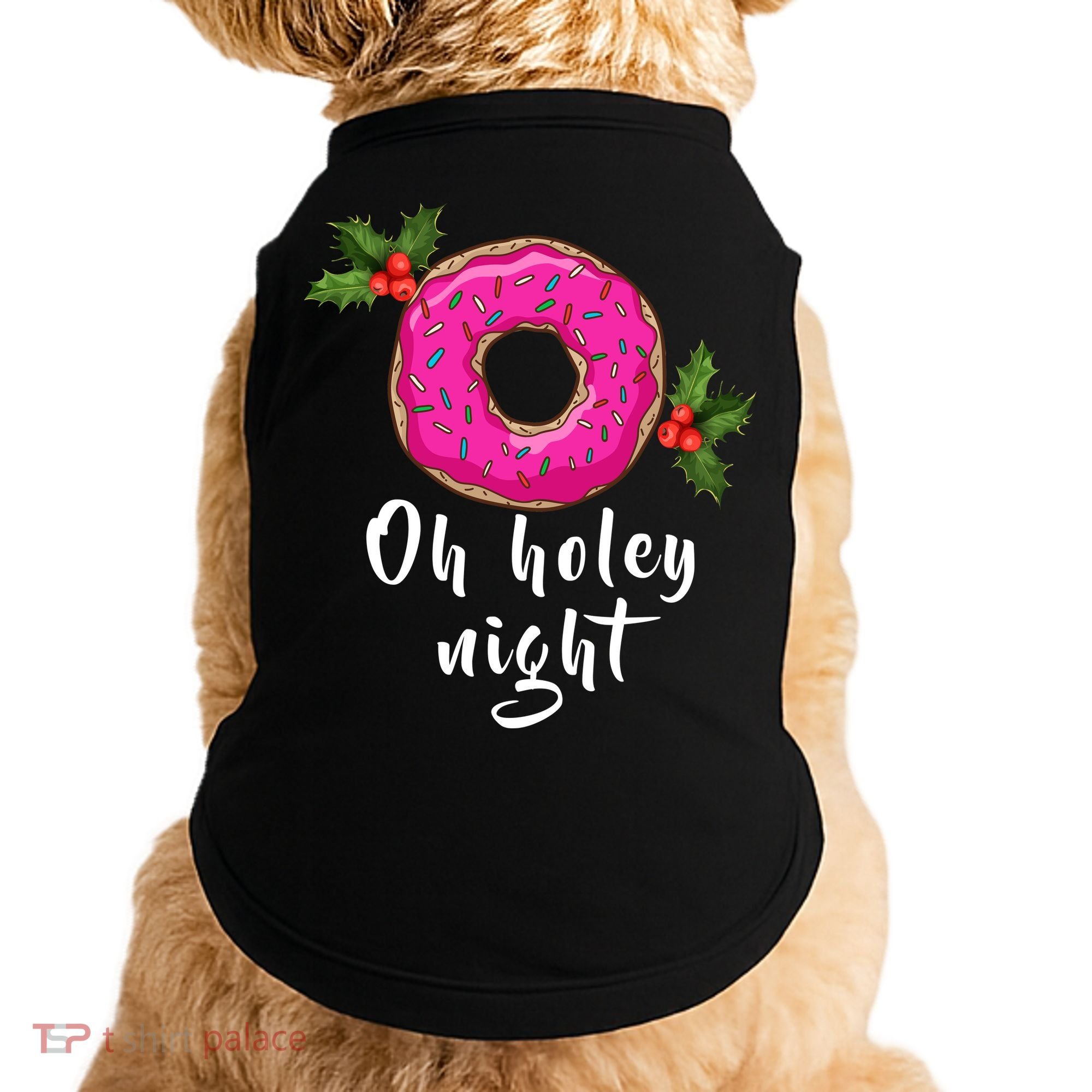 Oh Holey Night Donut Doggie Tank