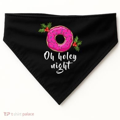 Oh Holey Night Donut USA-Made Doggie Bandana