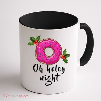 Oh Holey Night Donut Coffee Mug back