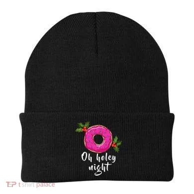 Oh Holey Night Donut Beanie