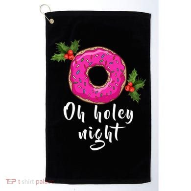 Oh Holey Night Donut Golf Towel