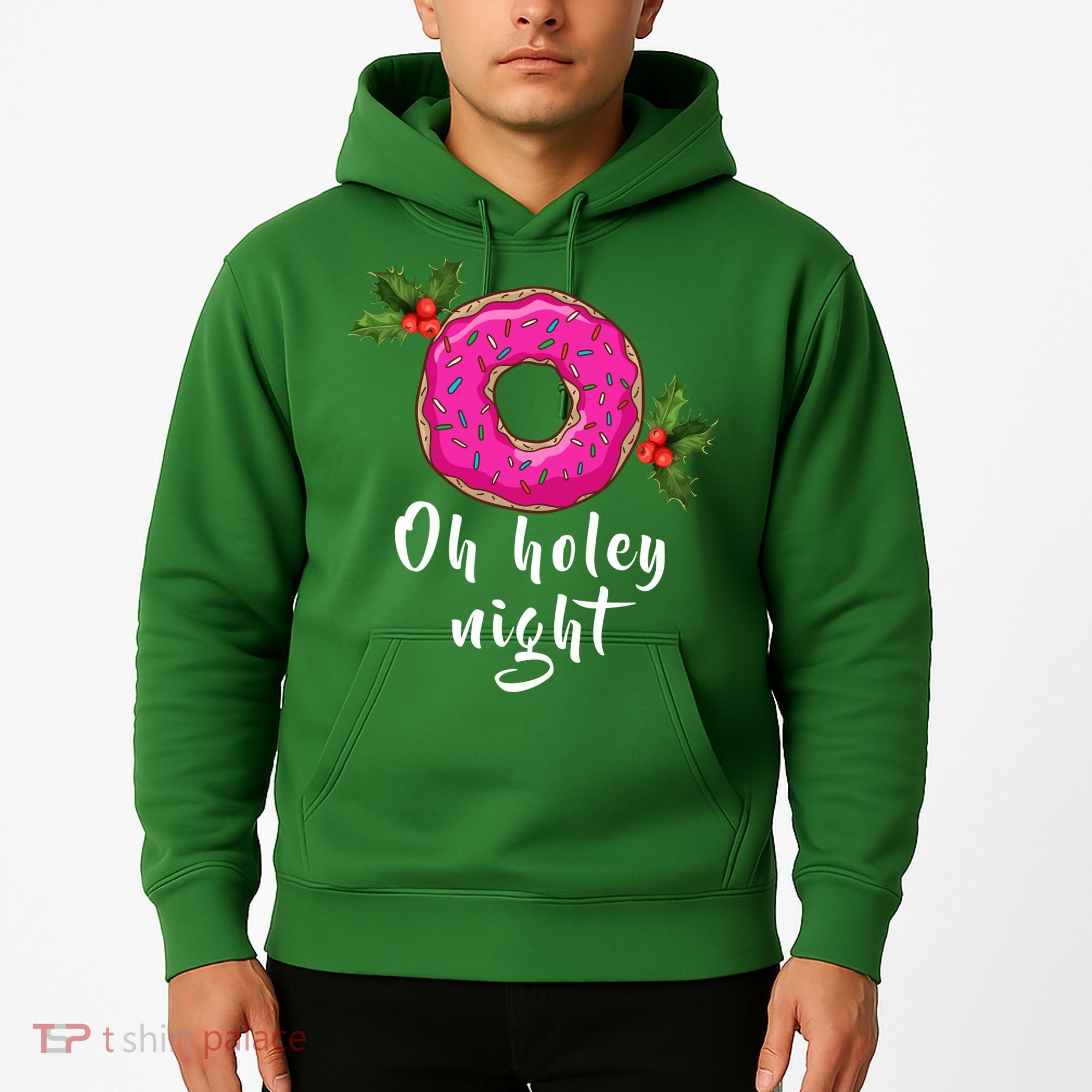 Oh Holey Night Donut Hoodie