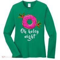 Oh Holey Night Donut Women's Long Sleeve Shirt thumb 0