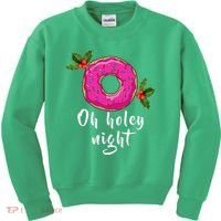 Oh Holey Night Donut Kids Sweatshirt thumb 0