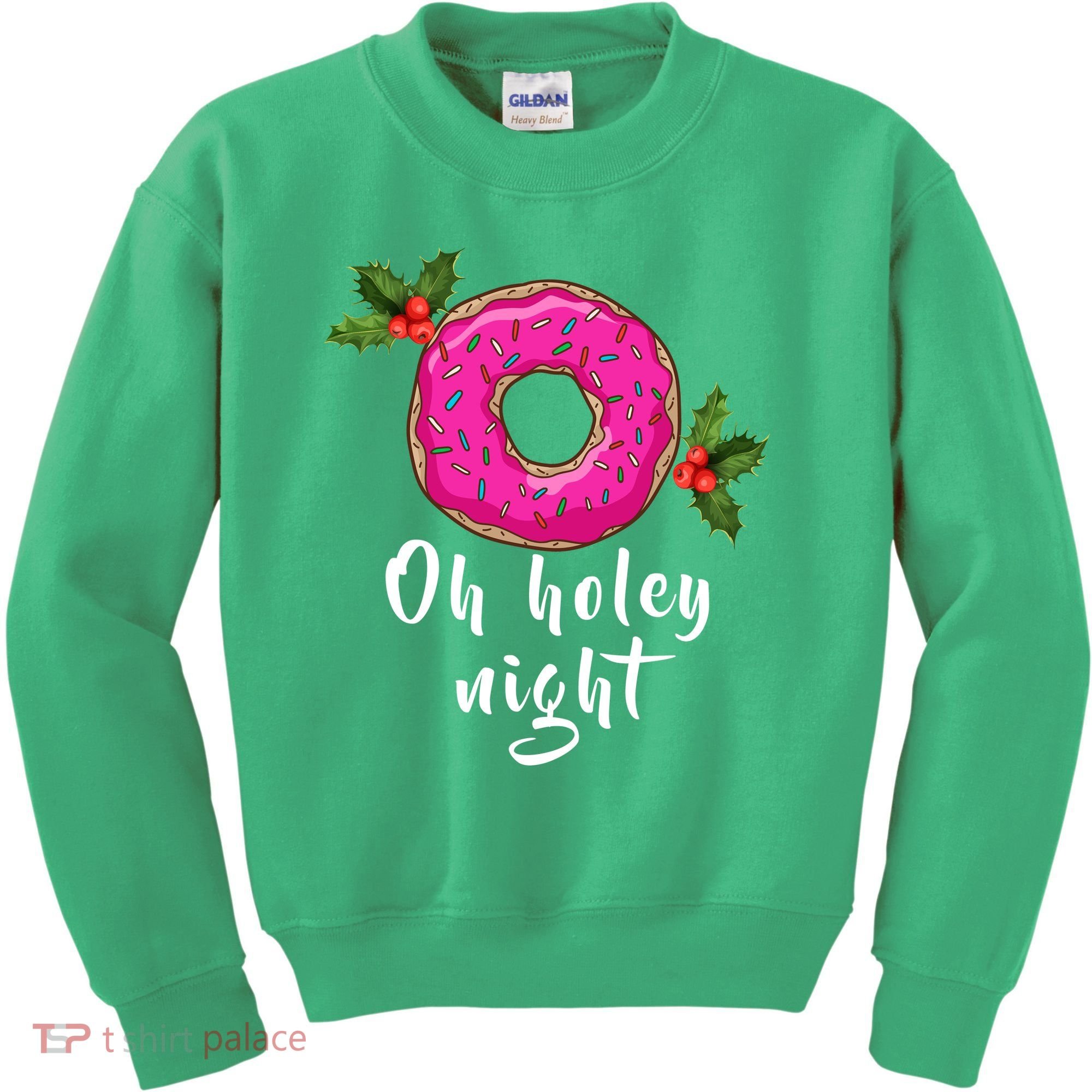 Oh Holey Night Donut Kids Sweatshirt