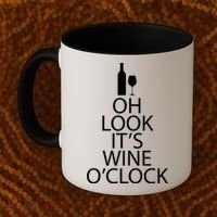 Oh Look it's Wine O'Clock Coffee Mug thumb 2