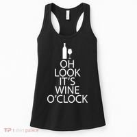 Oh Look it's Wine O'Clock Women's Tank Top thumb 0