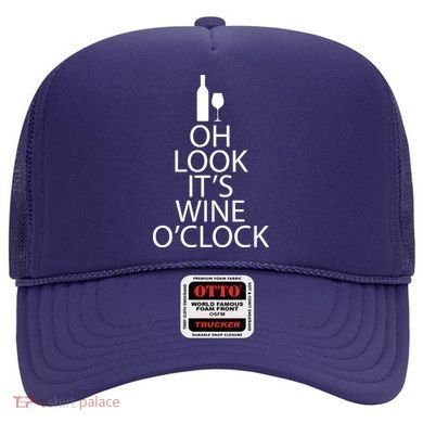 Oh Look it's Wine O'Clock Hat