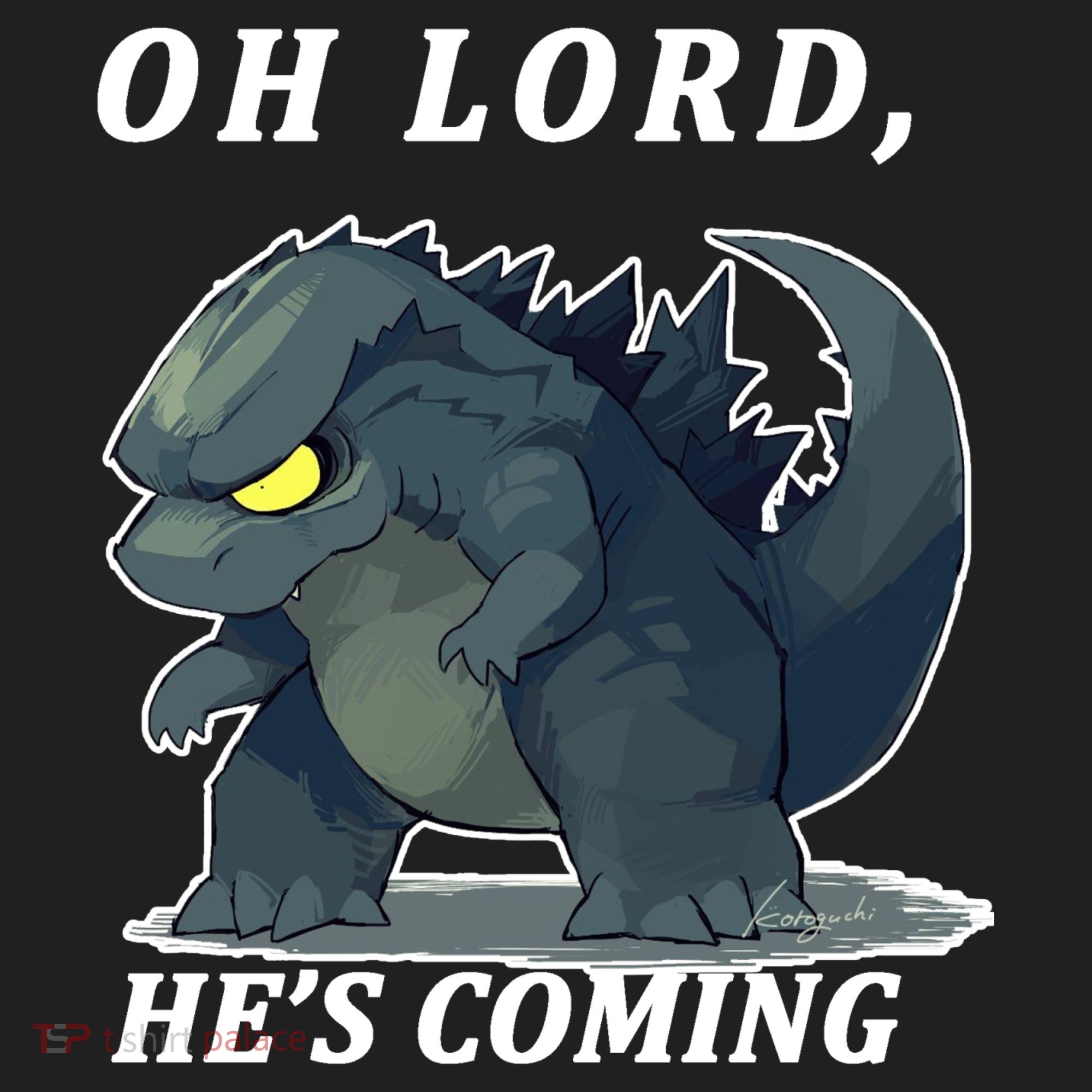 Oh Lord He's Coming Funny Monster Hat