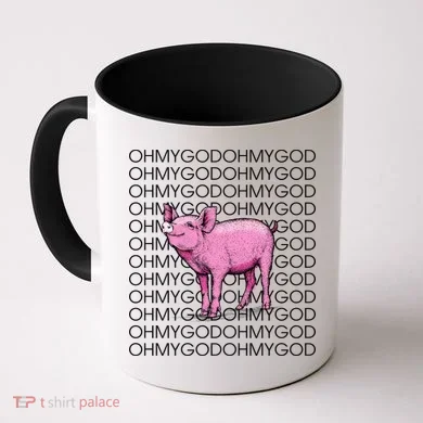 Oh My God Pig Coffee Mug